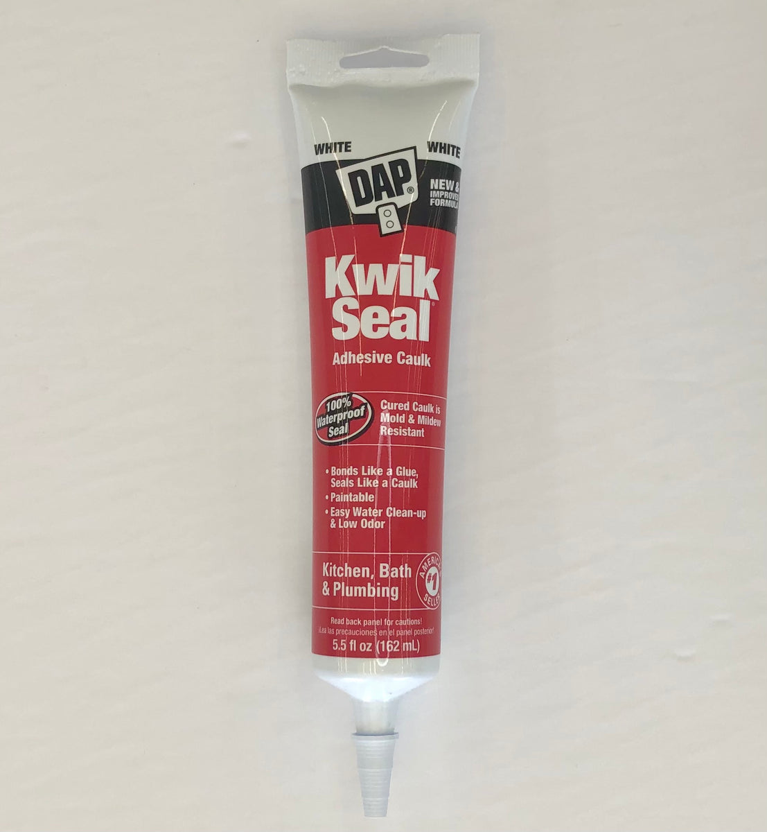 TUB/TILE CAULK WHITE 5.5 OZ Adobe HVAC Depot