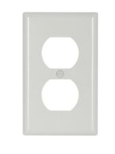 WALLPLATE RECEPTACLE 1G WHITE