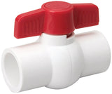 PVC BALL VALVE 3/4 SLIP